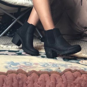 Black booties